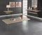 Glassden Coffee Table, Light Oak & Clear Glass